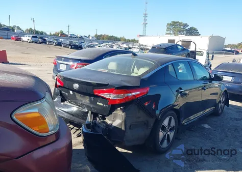 2013 Kia Optima Hybrid Ex из США, поврежденный, VIN KNAGM4AD0D5039446